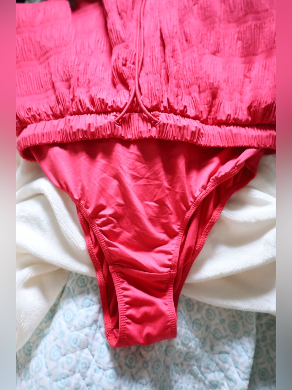 Free People Movement Shirr Enough Shorts Fuchsia Pink Women’s Size Small - Picture 10 of 10